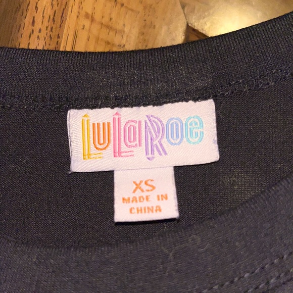 LulaRoe Outfit, XS Randy baseball sleeve top & your choice of 1 size leggings - Picture 6 of 8